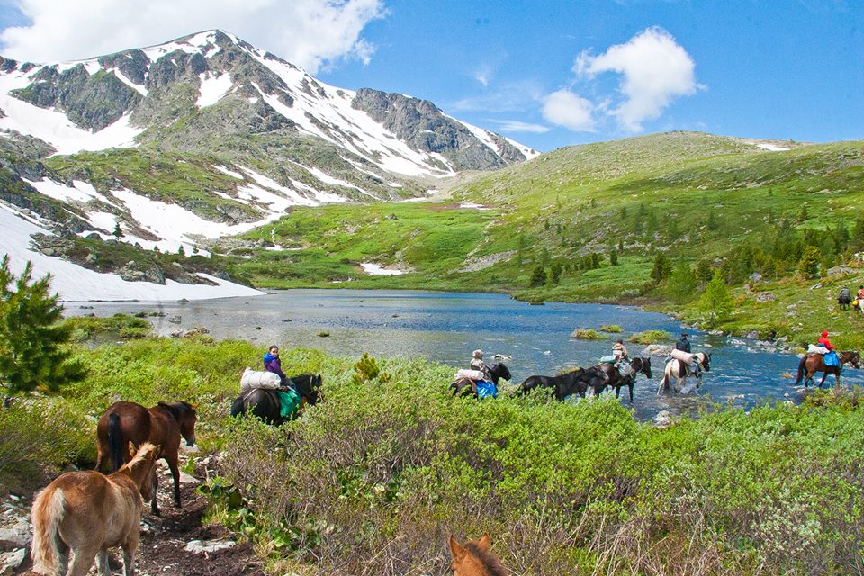 Trip to Altai. 10 Day Horse-Back Tour in June - September 